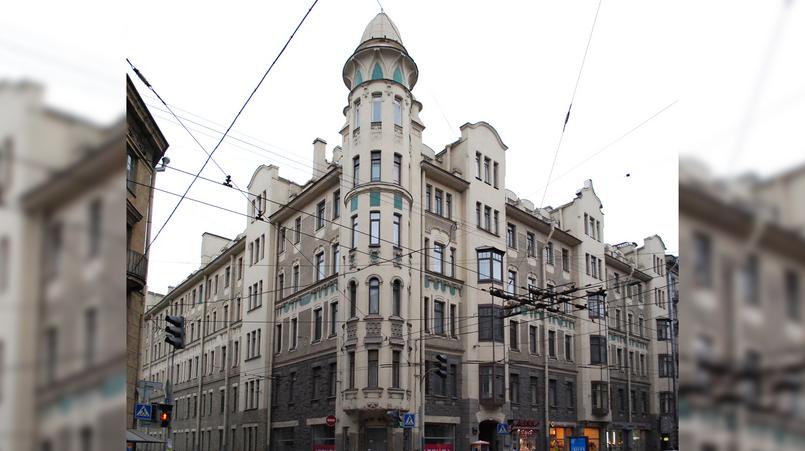 Доходный дом И. Ф. Алюшинского Фото: citywalls.ru