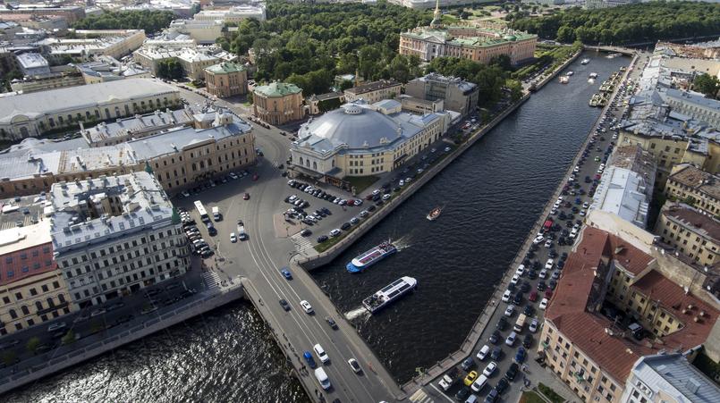 Река Фонтанка Фото: globallookpress.com Nikolay Gyngazov