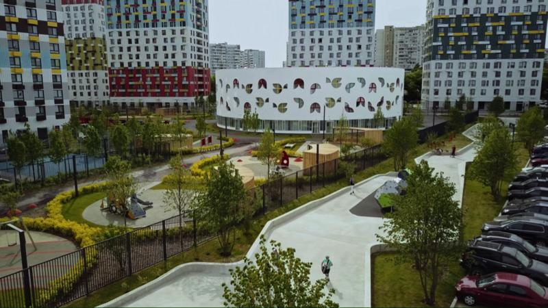 Первая очередь строительства включает 4 дома и детский сад  Фото: Группа ПИК