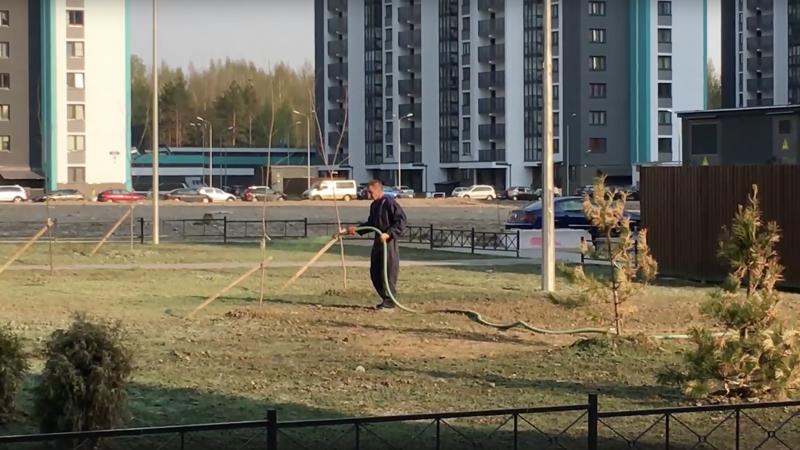 жители жилого комплекса