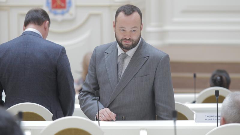 Андрей Анохин Фото: пресс-служба Законодательного Собрания Санкт-Петербурга