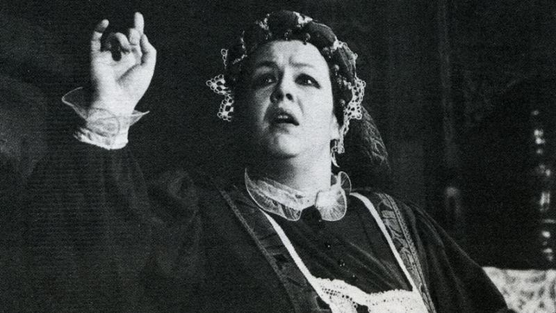 Ольга Самошина в роли Тойбеле, 1996 г.  Фото: Театр »На Литейном