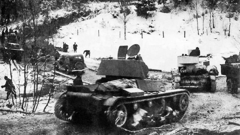 Наступление войск 7-й армии в Карелии. Декабрь 1939 года Фото: Общественное достояние