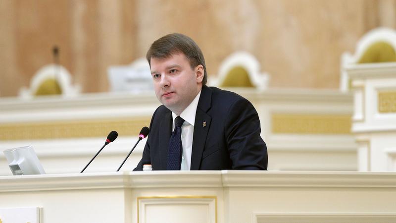 Александр Тетердинко  Фото: пресс-служба Законодательного Собрания Санкт-Петербурга