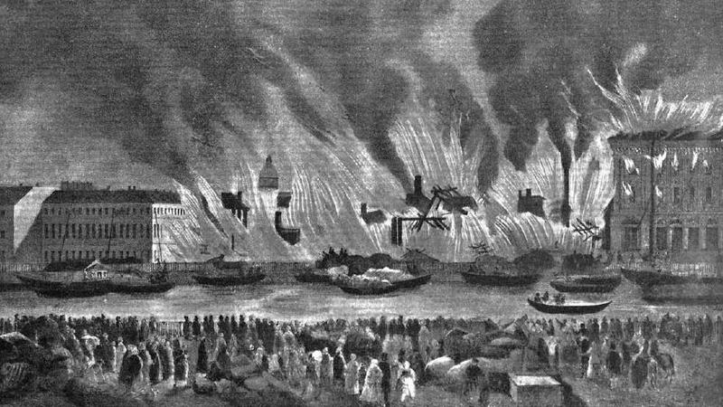 Пожар в 1862 году  Фото: Общественное достояние