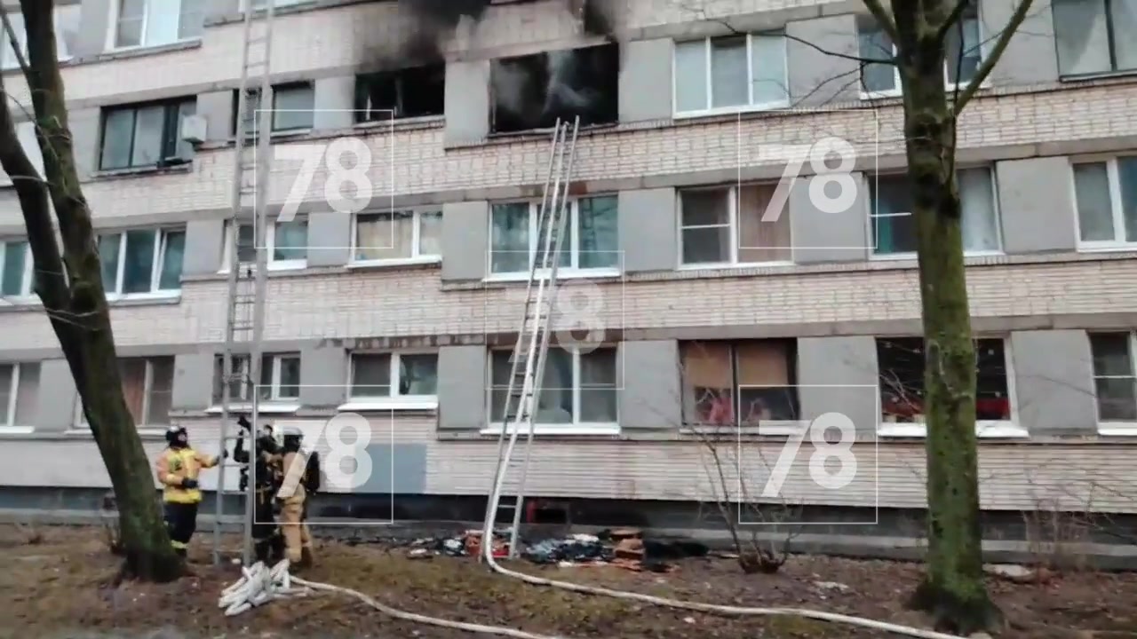 При пожаре на Костюшко погиб мужчина и пострадала женщина – видео