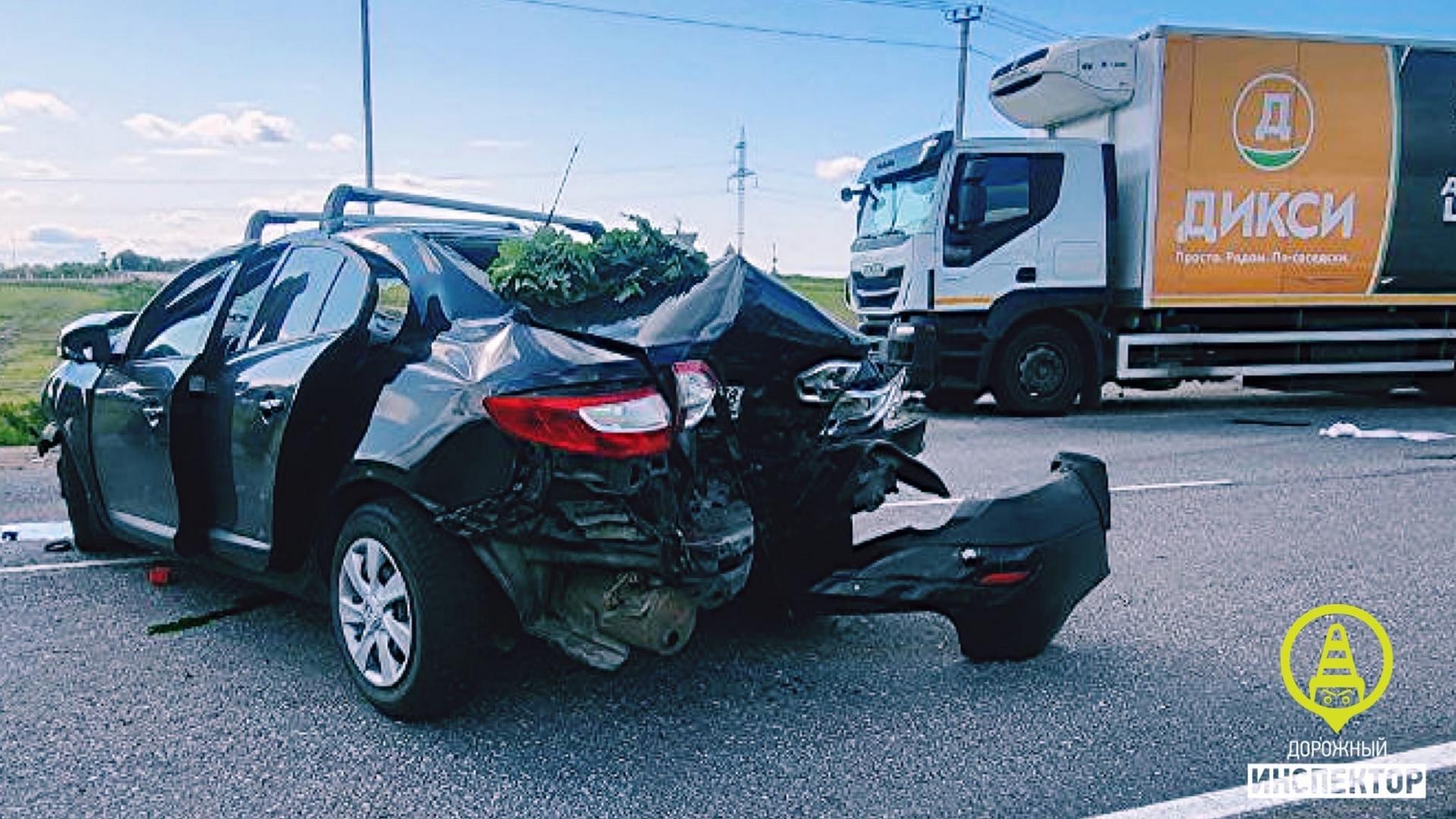 Ехавший на дачу водитель Renault погиб в аварии на трассе «Зуево — Новая  Ладога»