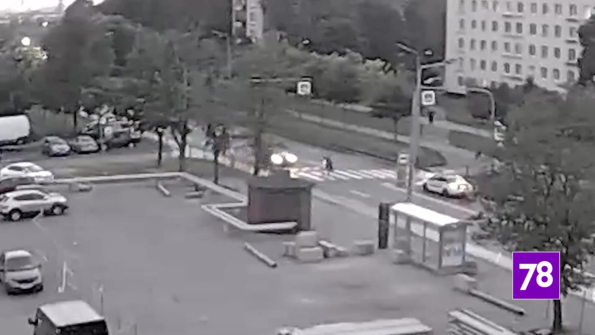 Появилось видео момента смертельной аварии в Колпино