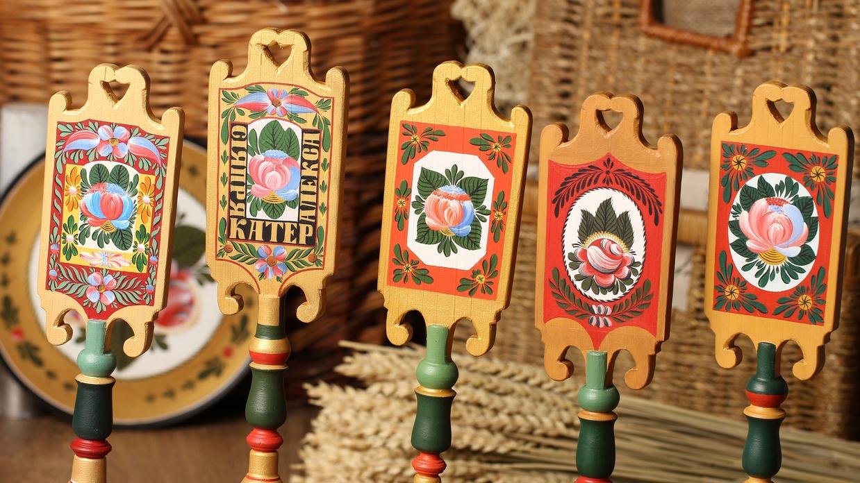 Фото: vk.com Волховская роспись