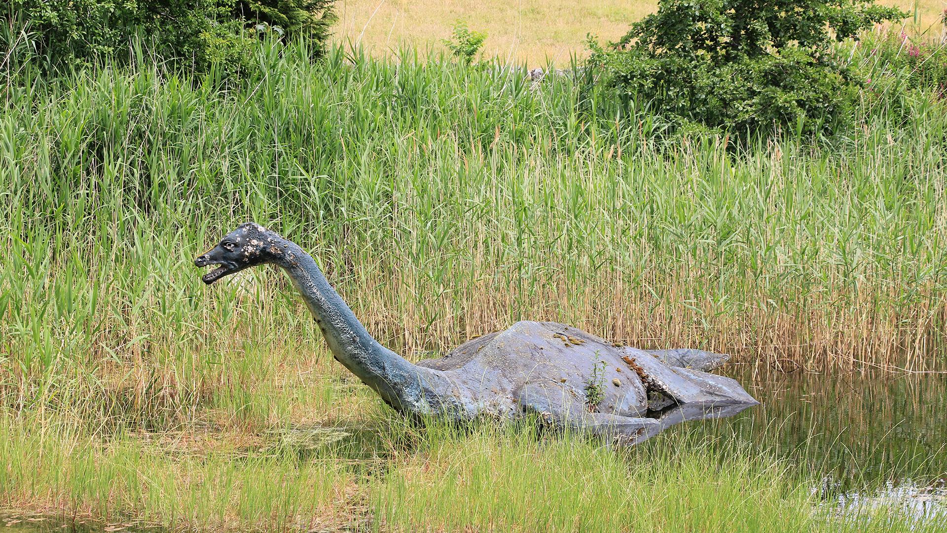 Скульптура чудовища в Loch Ness Centre  Фото: Silvia Kusidlo globallookpress.com