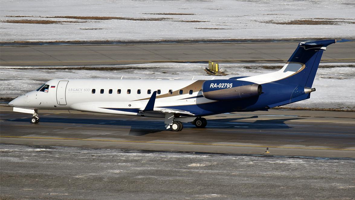 Embraer Legacy 600, март 2022 г.  Фото: wikipedia.org