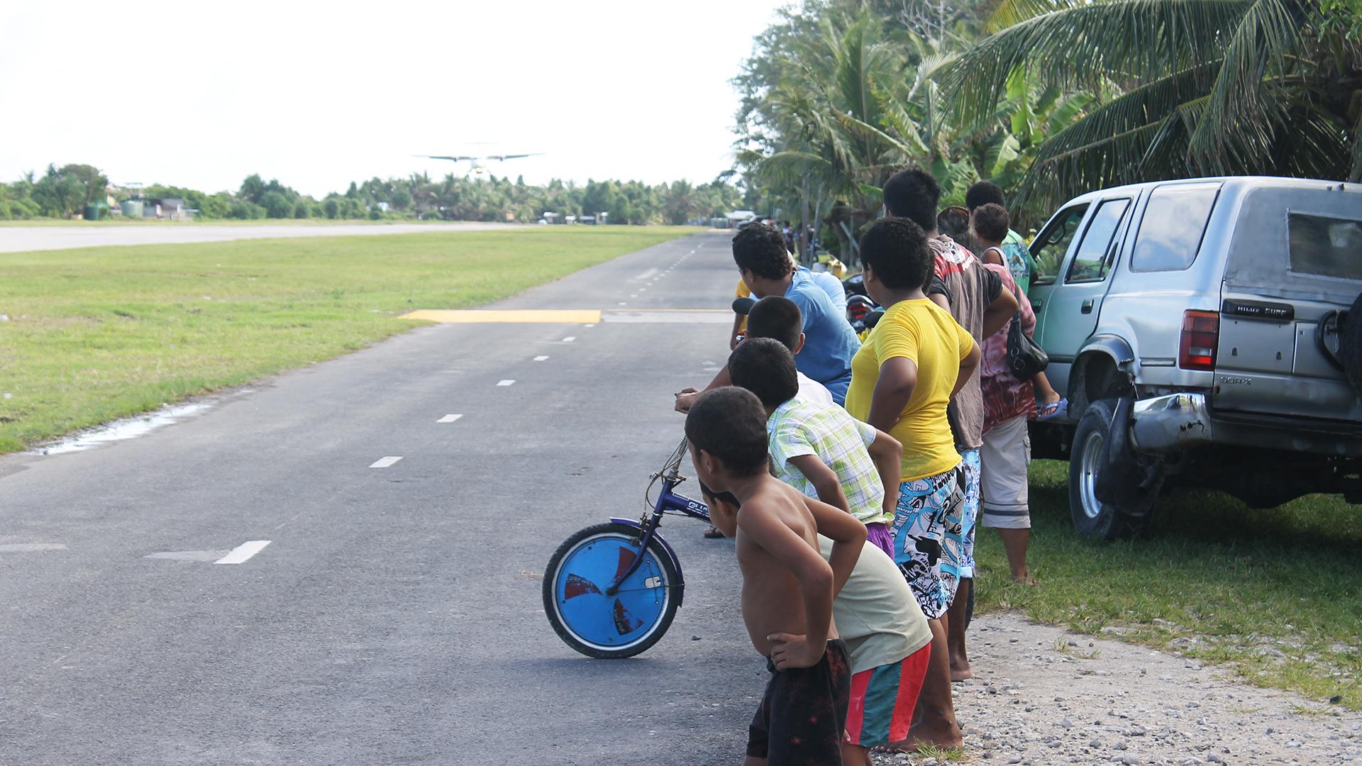 Международный аэропорт Фунафути Фото: wikipedia.org