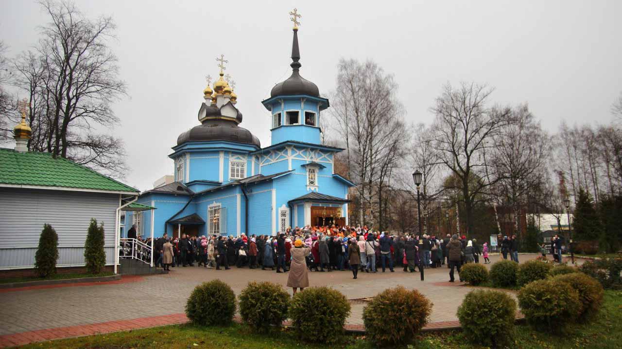 Фото: vk.com Церковь Св. Вмч. Димитрия Солунского в Коломягах