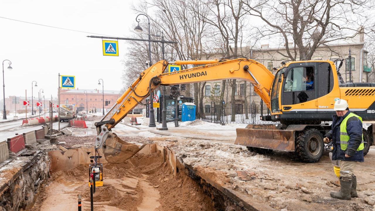 Водоканал обновит сеть водоснабжения в западной части Васильевского острова