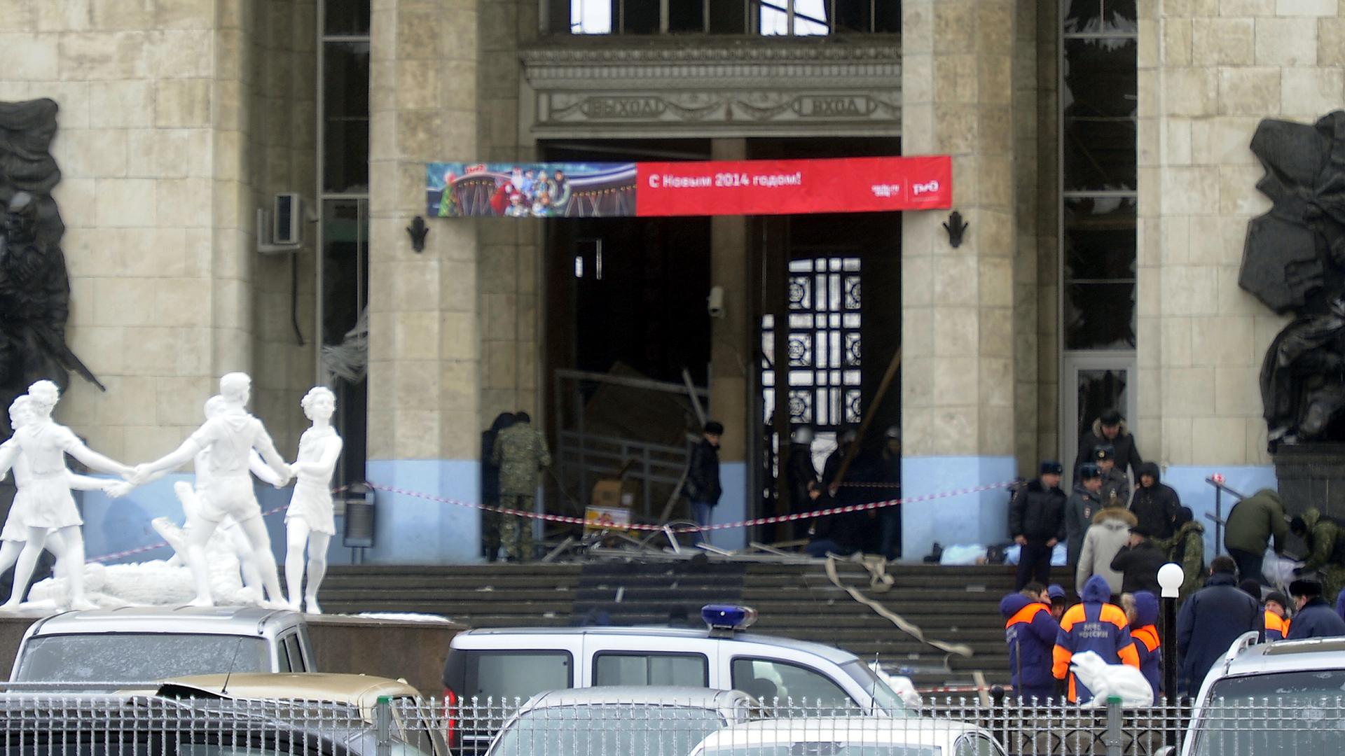 Террористический акт в здании ж д вокзала, г. Волгоград (декабрь 2013)  Фото: wikipedia.org