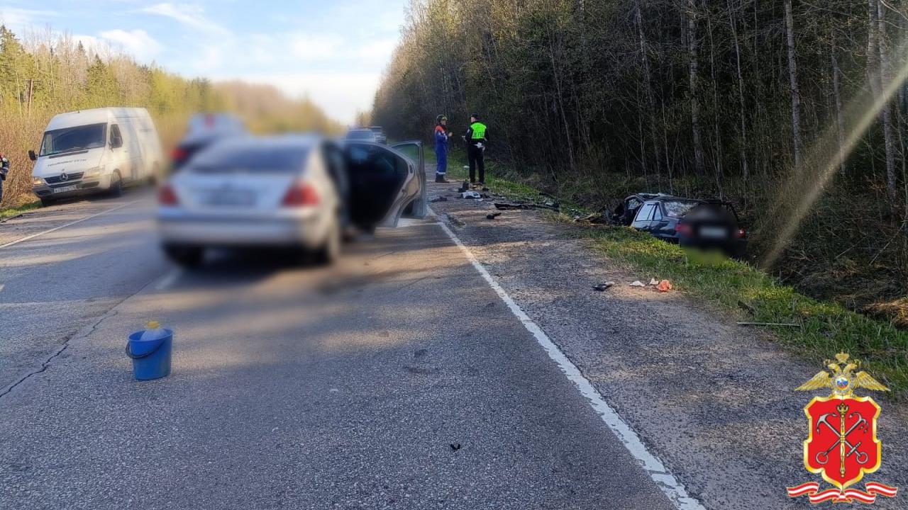 Водитель иномарки скончался в больнице после страшной аварии под Тосно