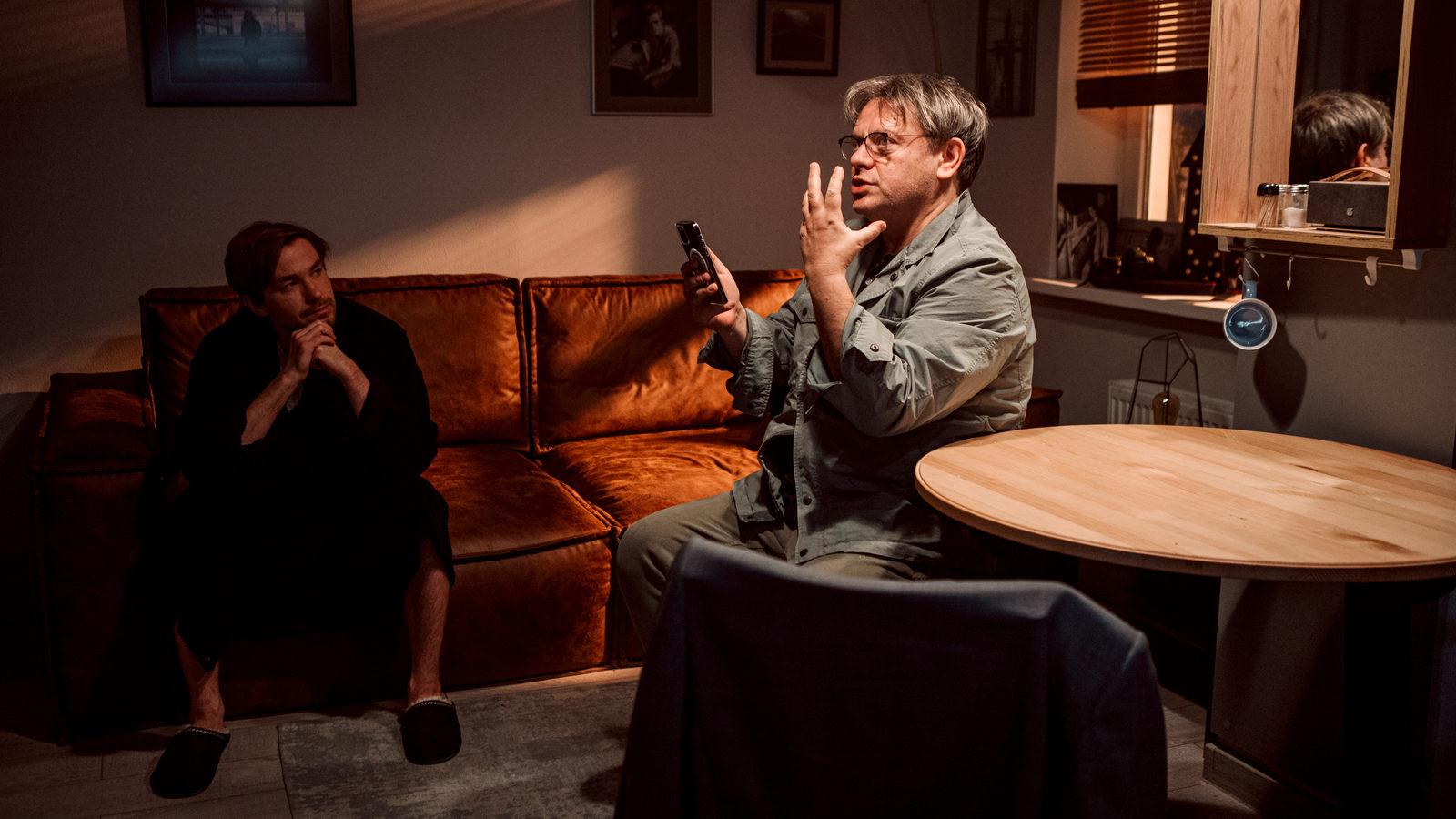 Съёмки сериала «Надвое»  Фото: kino-teatr.ru