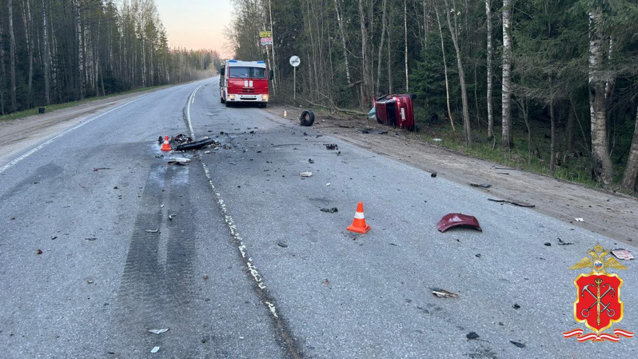 Злостный нарушитель ПДД погиб в аварии с грузовиком в Ленобласти