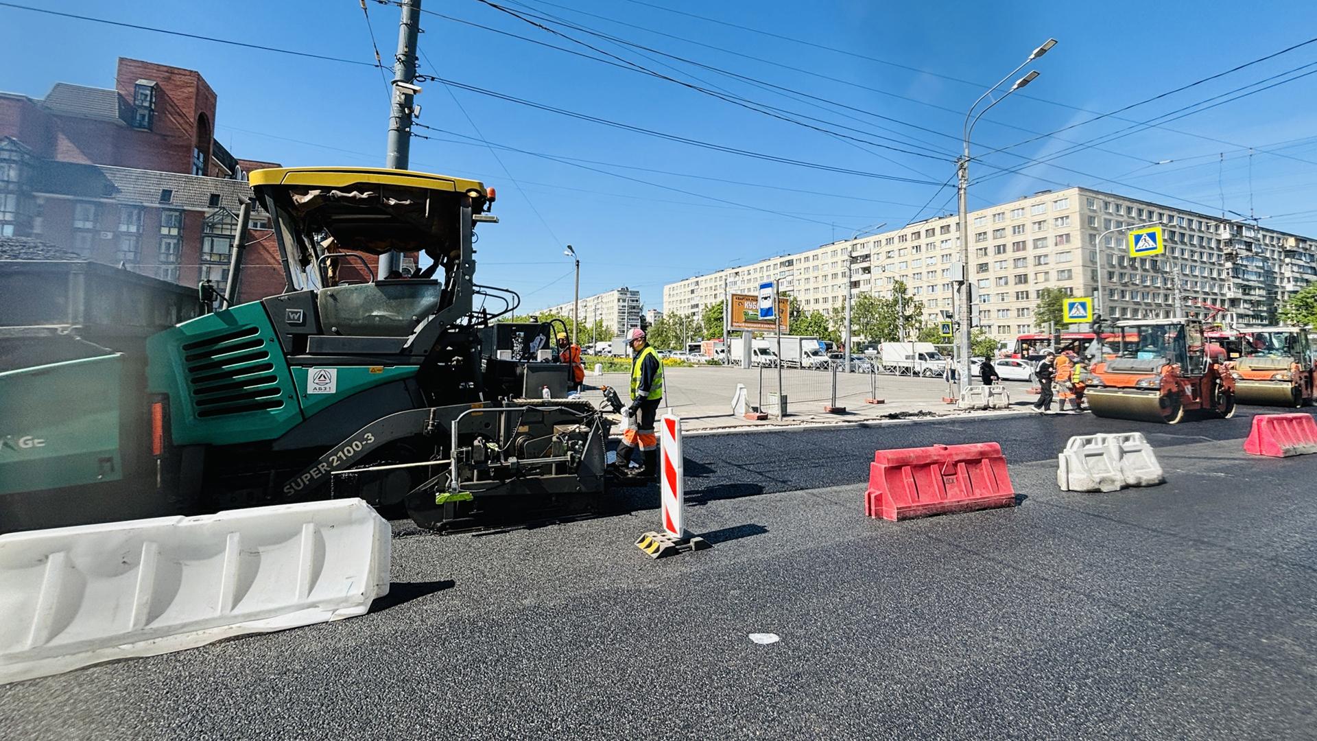 В Петербурге досрочно завершат ремонт Будапештской улицы