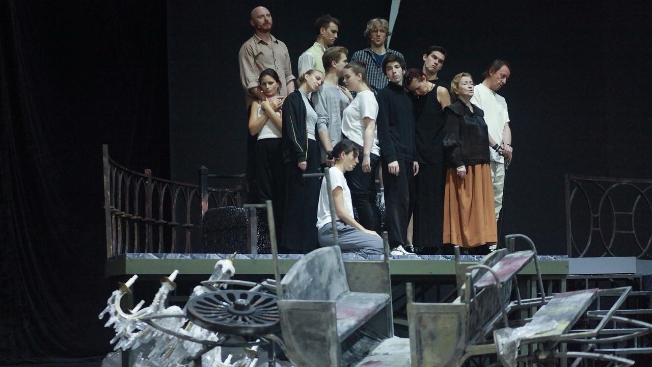 Репетиция спектакля  Фото: vk.com Санкт-Петербургский ТЮЗ им. А.А. Брянцева