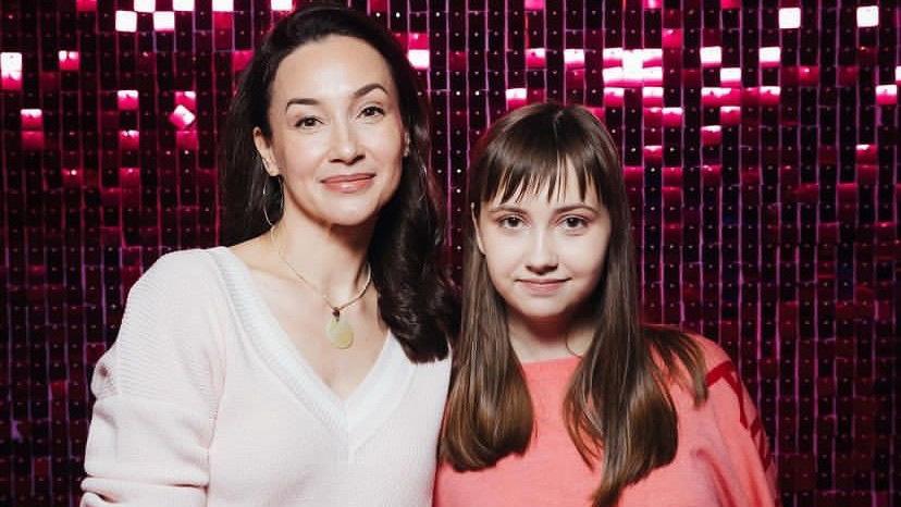 С дочерью  Фото: vk.com Ольга Филиппова