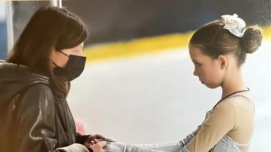 Инна Волянская с ученицей  Фото: соцсети