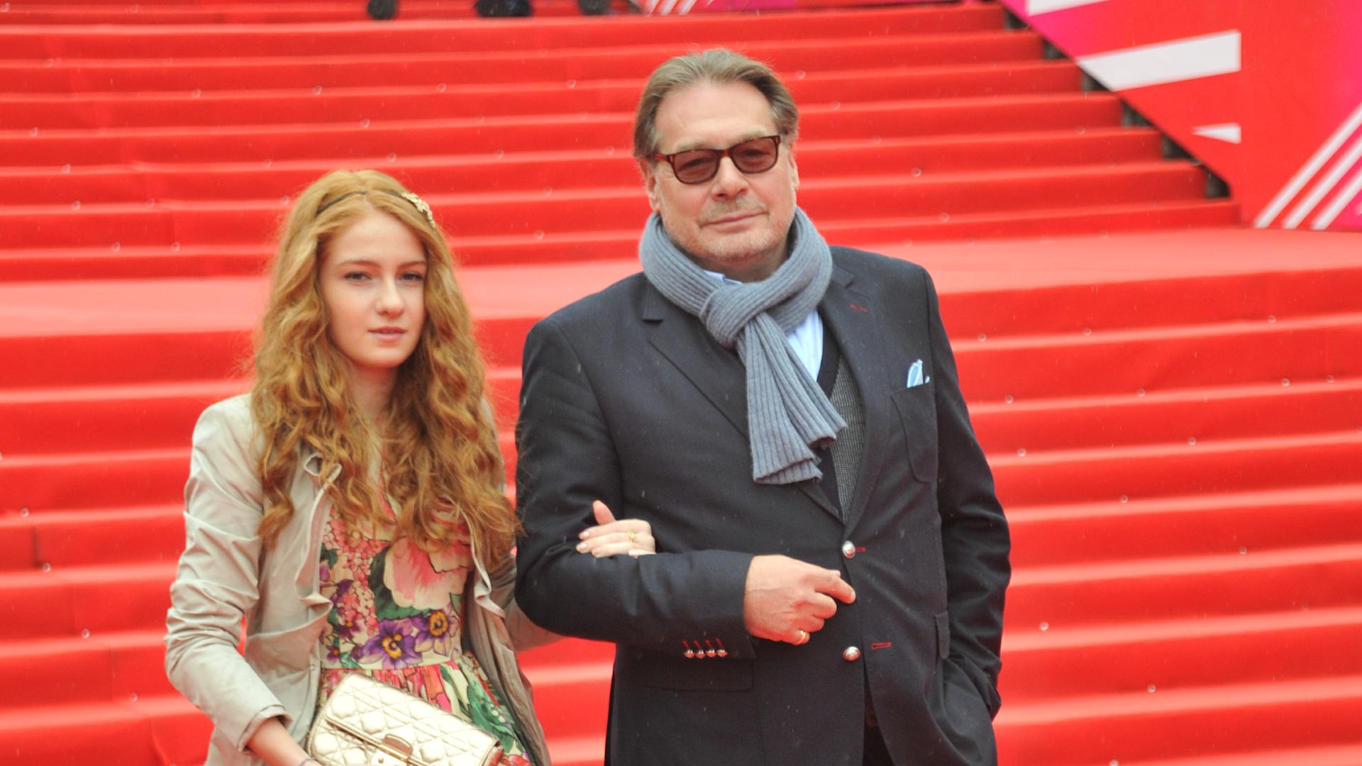 Фото: Игорь Янковский с дочкой Pravda Komsomolskaya Russian Look globallookpress.com