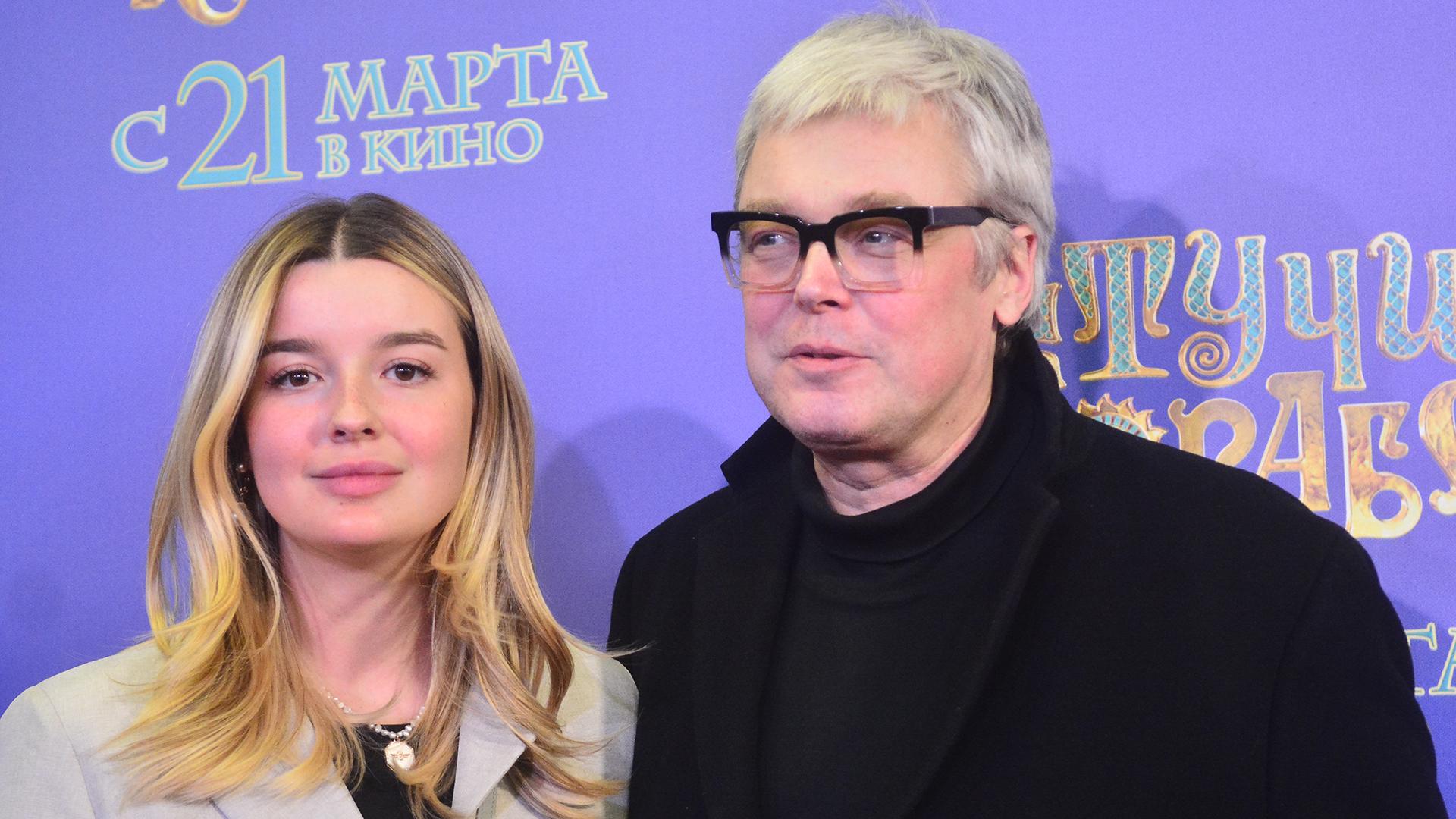 Александр Стриженов с дочерью  Фото: Pavel Kashaev globallookpress.com