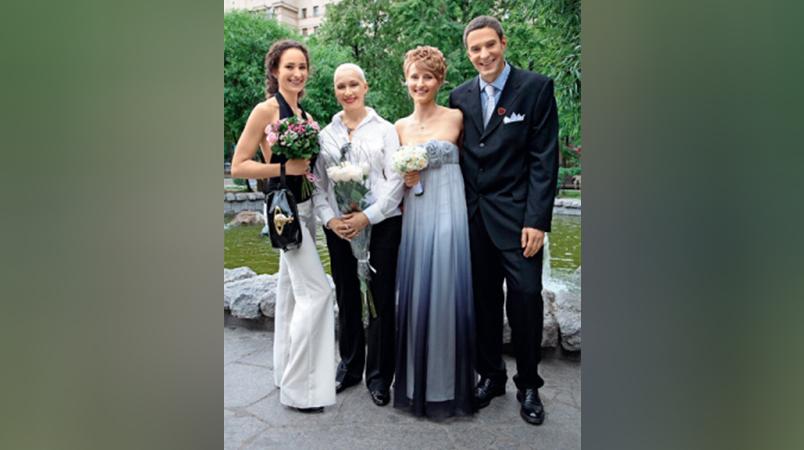 Елизавета Мартиросян (слева), Татьяна Васильева, Филипп Васильев  Фото: kino-teatr.ru