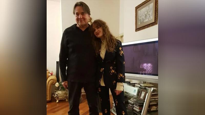 Константин Эрнст с дочерью Фото: соцсети Александры Эрнст