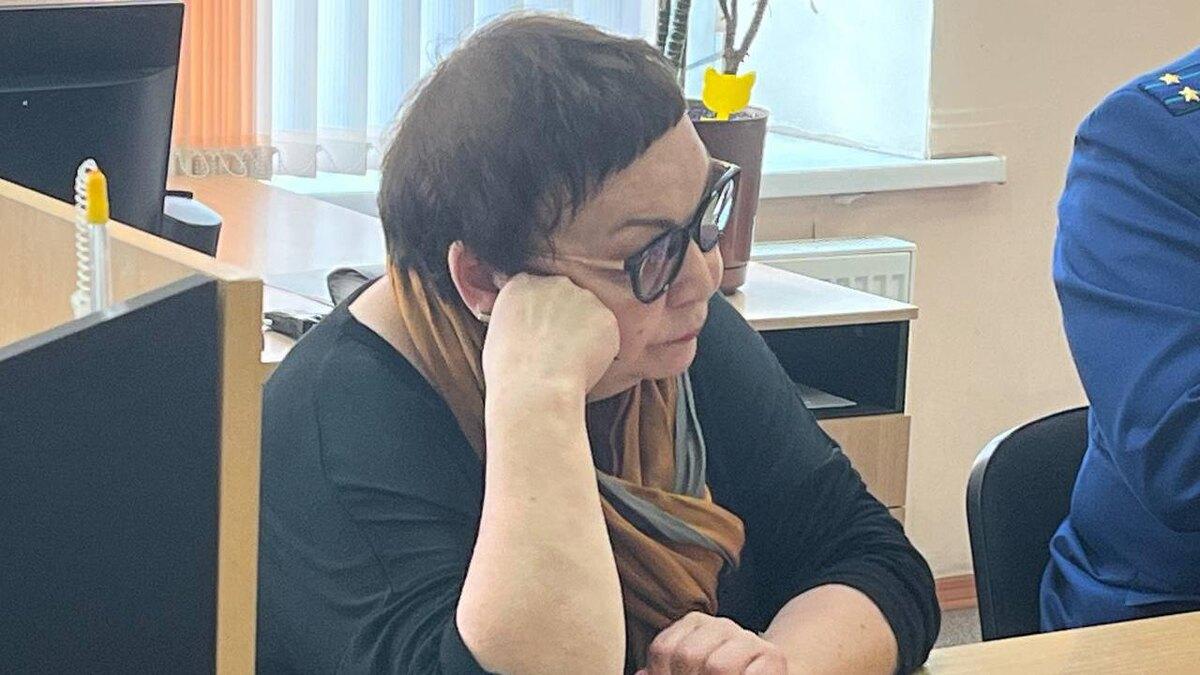 Татьяна Талькова в суде Фото: объединённая пресс-служба судов Санкт-Петербурга