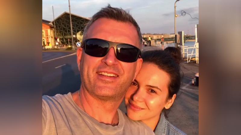 Со второй женой Дианой Розовлян  Фото: instagram.com(запрещён в РФ) evgenii_volovenko_1