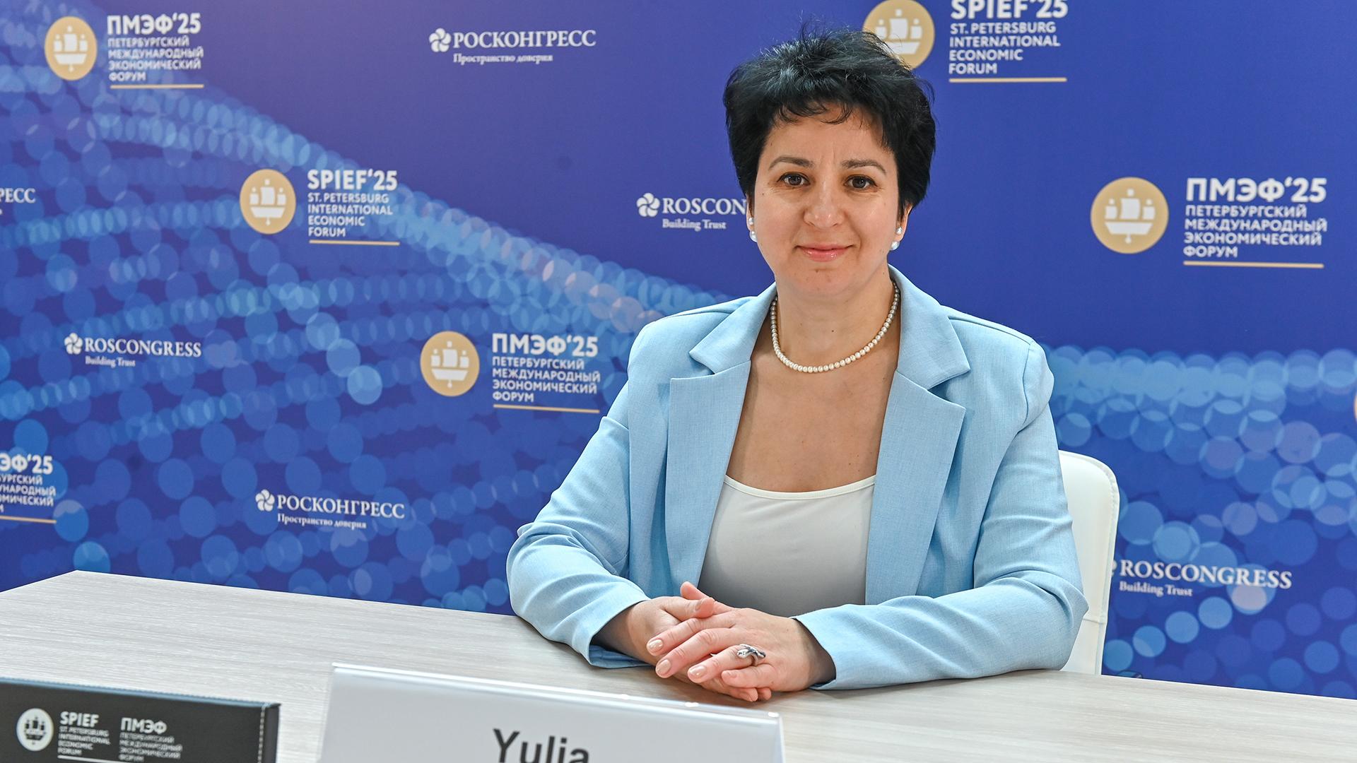 Юлия Михалёва  Фото: Галина Сидаш Фонд Росконгресс