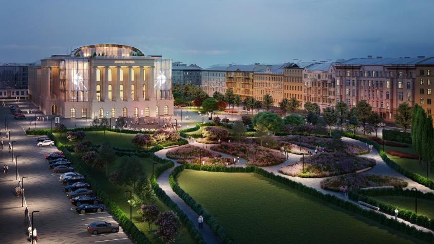 Проект дворца танца Бориса Эйфмана  Фото: speech.su