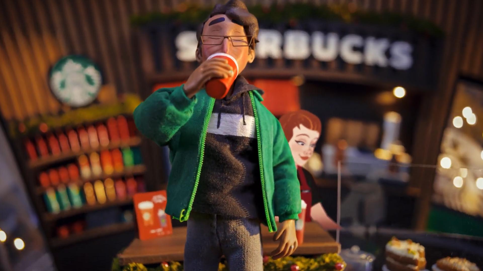 Фото: кадр из рекламы Starbucks