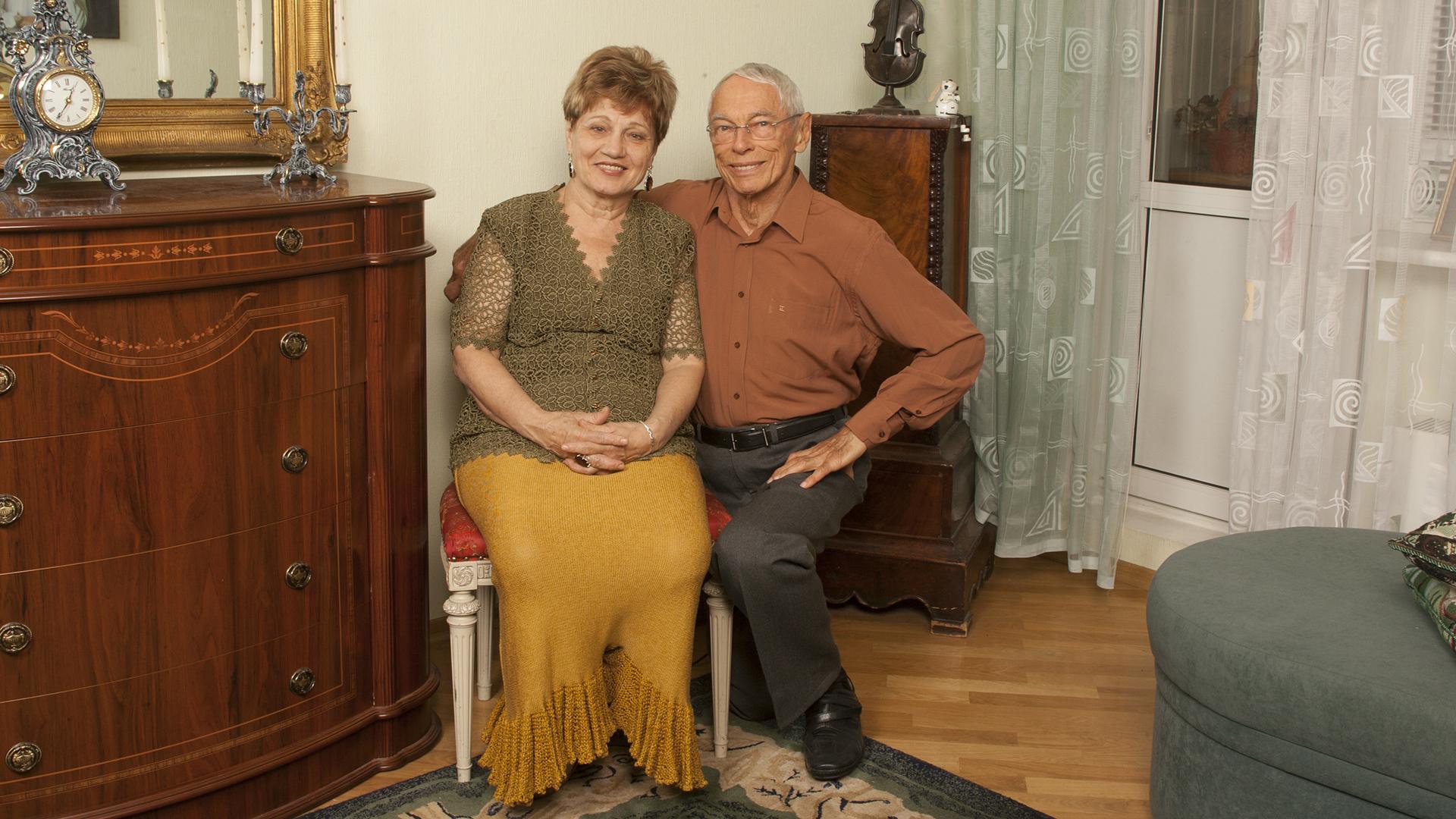 С четвёртой женой Светланой  Фото: Natalia Shakhanova globallookpress.com