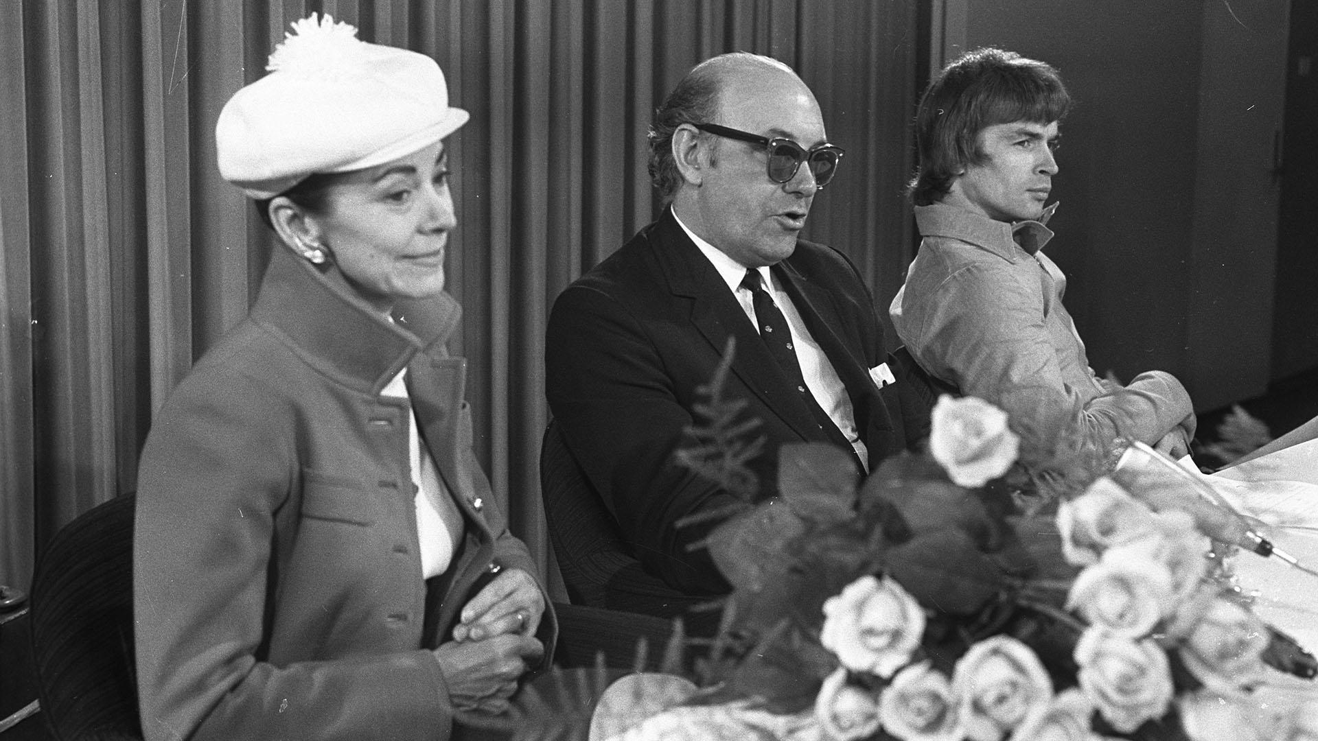 Марго Фонтейн и Нуреев на пресс-конференции в Схипхоле, 1968 год  Фото: wikipedia.org Eric Koch for Anefo; CC0